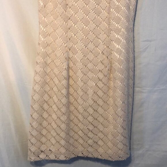Vintage Crochet sheath dress  10 - Picture 3 of 7